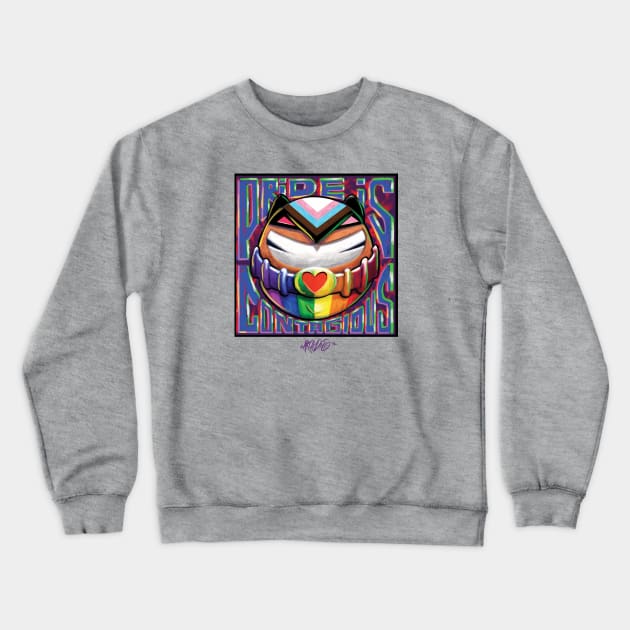 Mr. H3ro Pride Crewneck Sweatshirt by inshapeuniverse